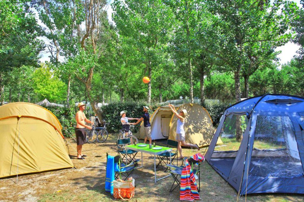 Emplacement camping Landes